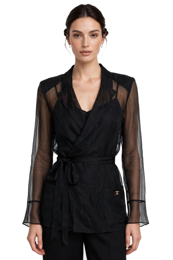 VENDIDA! Blusa Chanel T.36